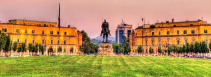 Tirana Skandebegplatz